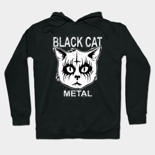 BLACK METAL CAT Hoodie